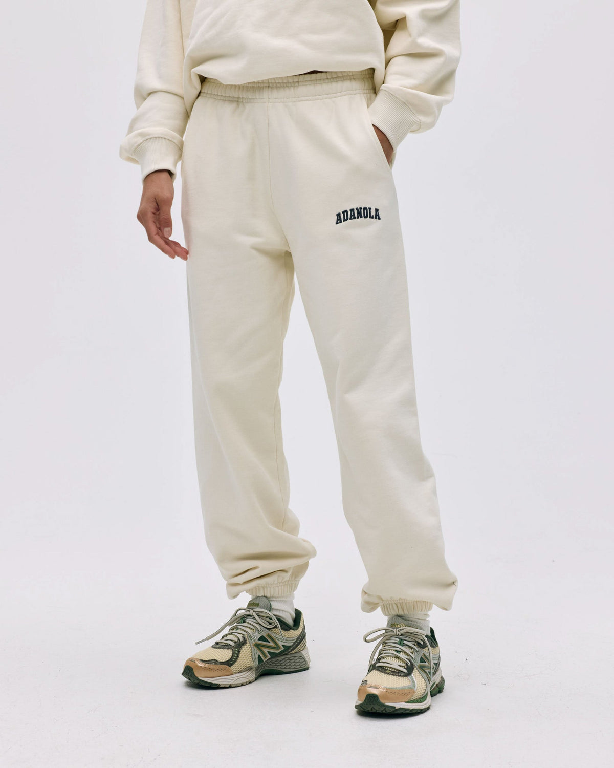 Cuffed Sweatpants - Marshmallow White