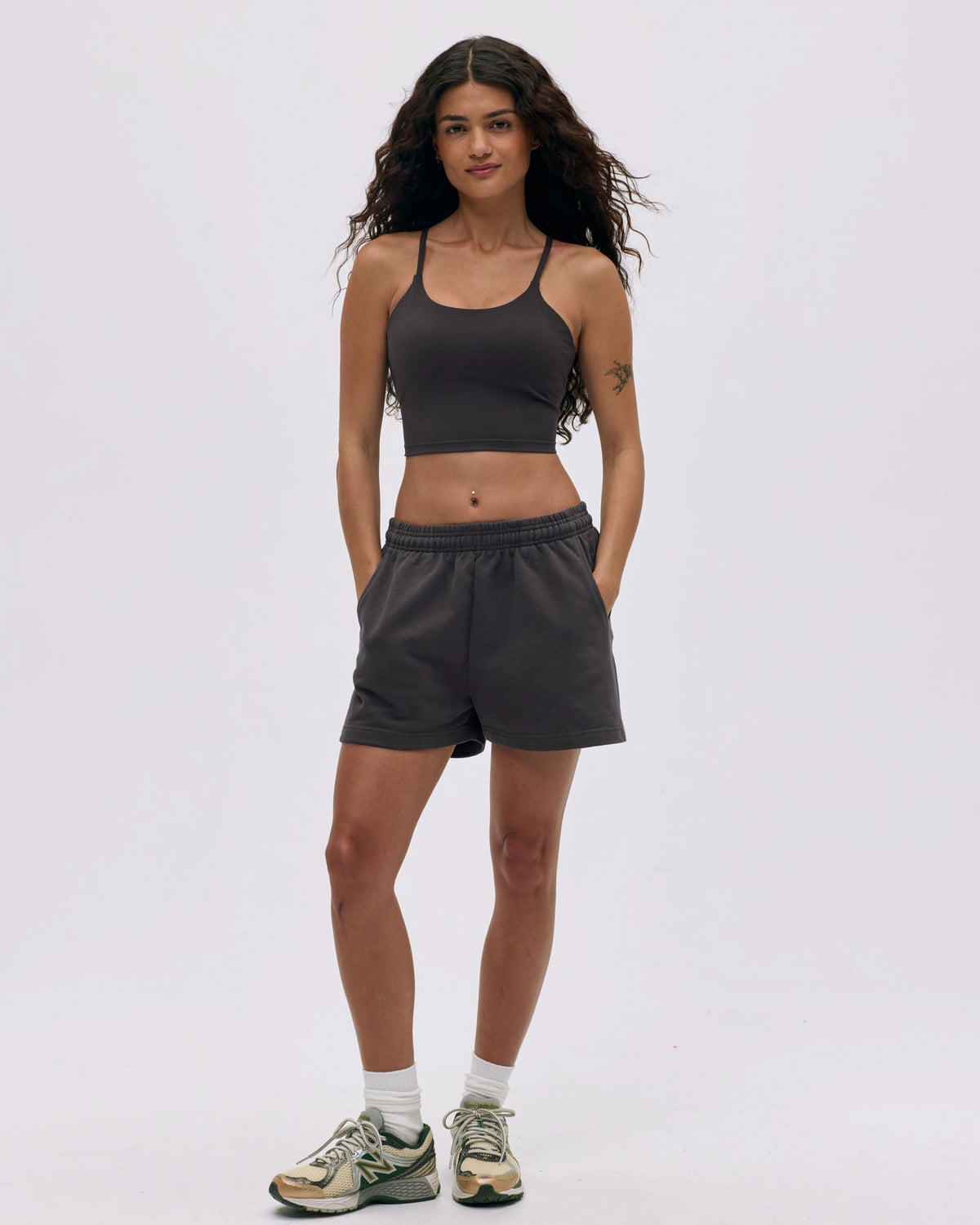 Sweat Shorts - Coffee Bean