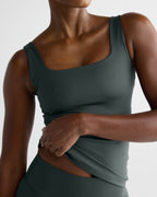 Ultimate Square Neck Top - Sea Green
