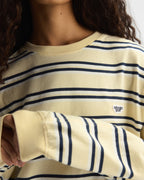 Oversized T-shirt - Buttercream