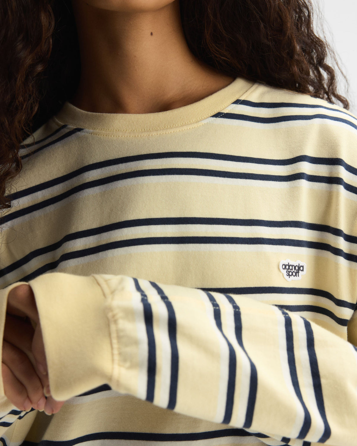 Oversized T-shirt - Buttercream