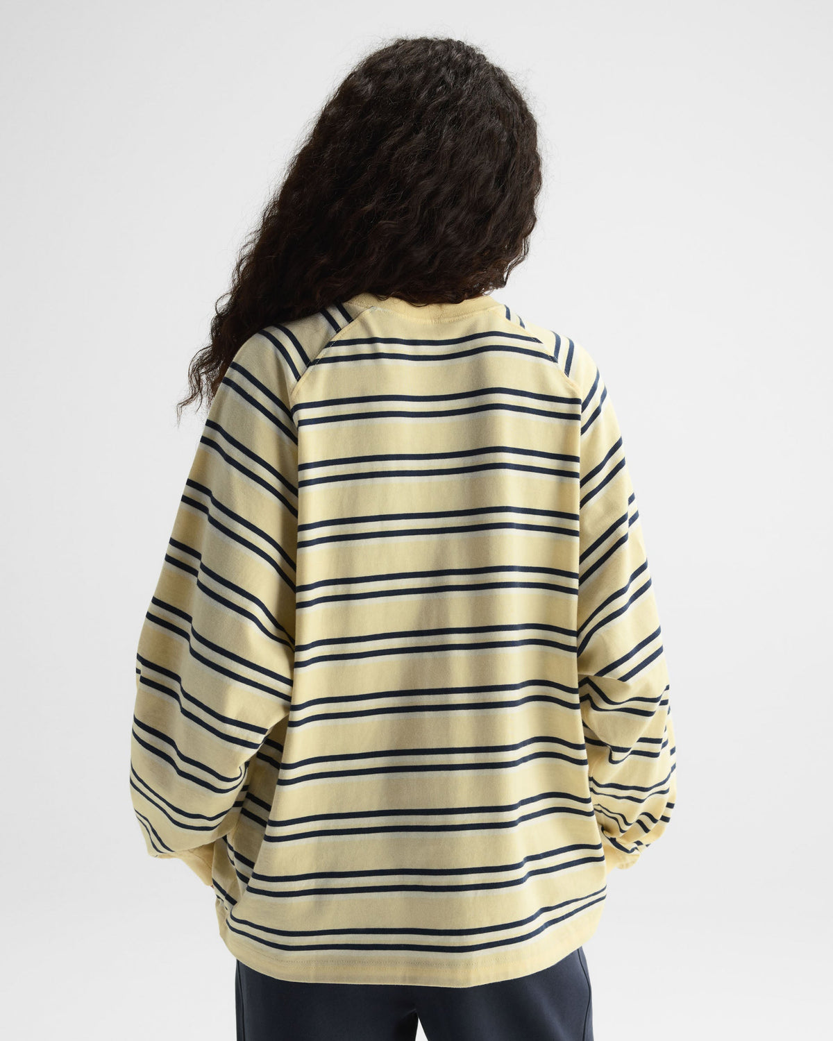 Oversized T-shirt - Buttercream