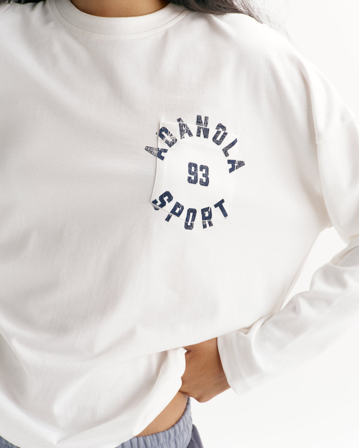 Long Sleeve T-shirt - Marshmallow White