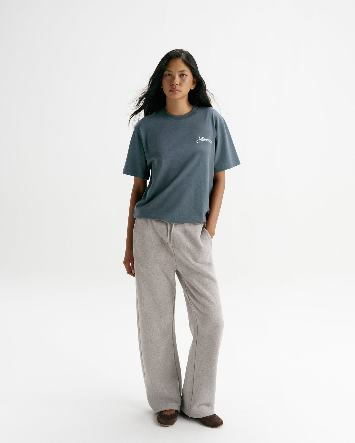 Oversized T-shirt - Storm Blue