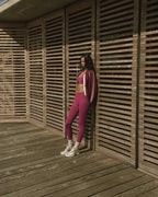 Classic Seamless Leggings - Berry Red