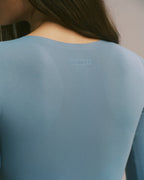 Seamless Long Sleeve Top - Slate Blue