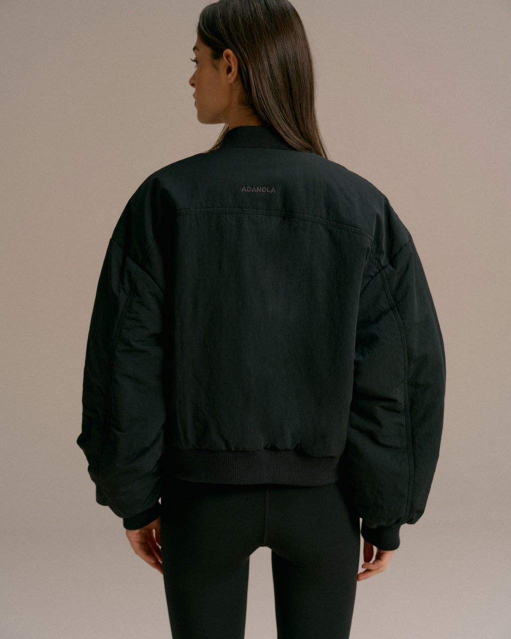 Reversible Bomber Jacket - Black