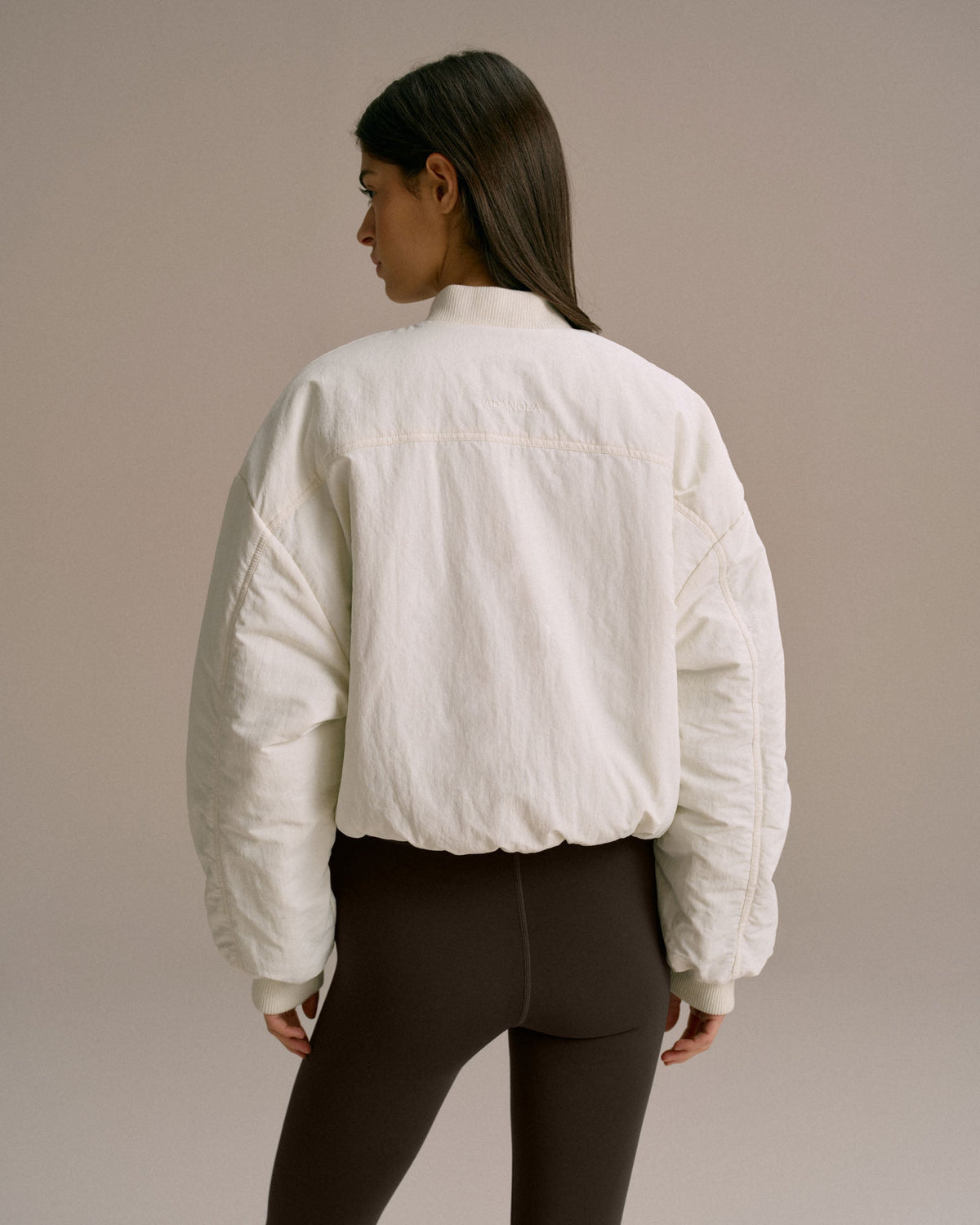 Reversible Bomber Jacket - Coffee Bean