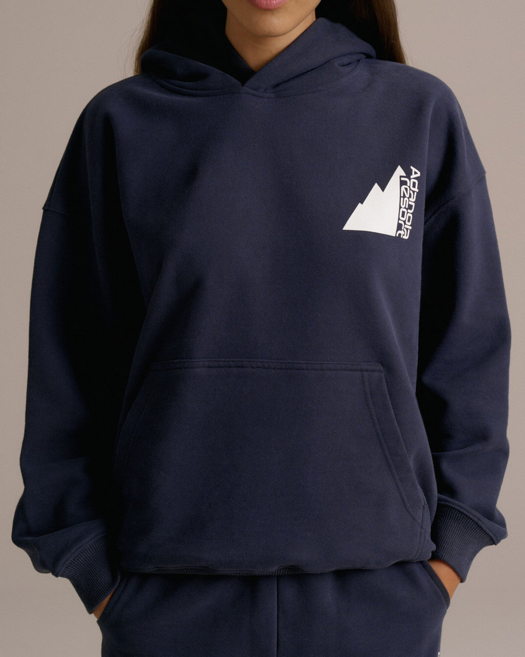 Oversized Hoodie - Navy Blue