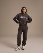 Cuffed Sweatpants - Washed Coffee Bean