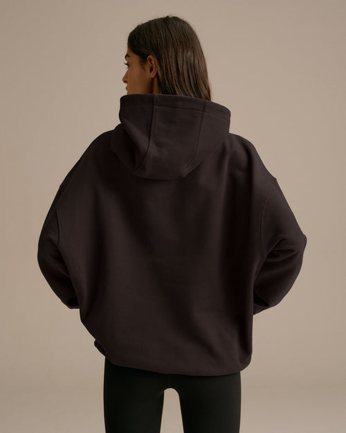 Oversized Hoodie - Coffee Bean