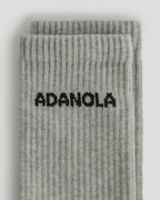 3 Pack Socks - White/Cream/Light Grey Melange