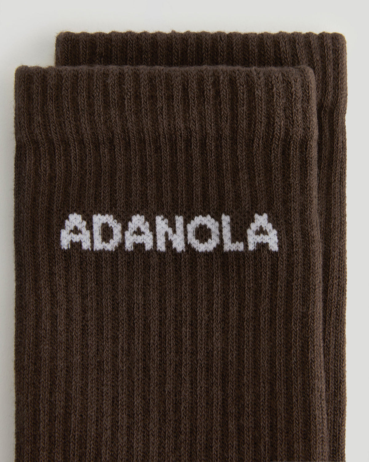 2 Pack Socks - Chocolate Brown/Light Grey Melange
