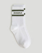 3 Pack Sports Socks - Coffee Bean/Midnight Blue/Olive Green